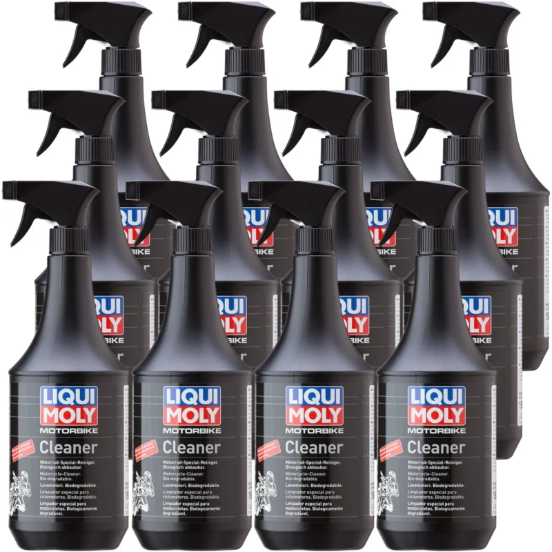12x LIQUI MOLY 1509 Motorbike Cleaner , 1L Schneller Versand