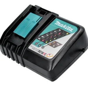 Preisknaller Makita DC 18 RC Akku Schnell Ladegerät 7,2 V - 18 V ( 195584-2 ) für Li-Ion Akku