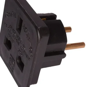 2-Tech Reise Stecker / Adapter UK ->DE UK2DE Billig