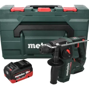 Zertifiziert Metabo BH 18 LTX BL 16 Akku Bohrhammer 18 V 1.3 J SDS-plus Brushless + 1x Akku 5,5 Ah + MetaBOX - ohne Ladegerät