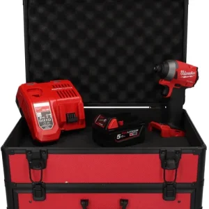 Zertifiziert Milwaukee M18 FID2-501FC TX Akku Schlagschrauber 18V ¼″ 226Nm + 1x Akku 5,0 Ah + Ladegerät + TX Koffer