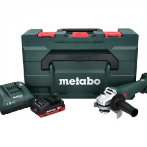 Metabo W 18 L 9-125 Quick Akku Winkelschleifer 18 V 125 mm + 1x Akku 4,0 Ah + Ladegerät + metaBOX Preisreduziert