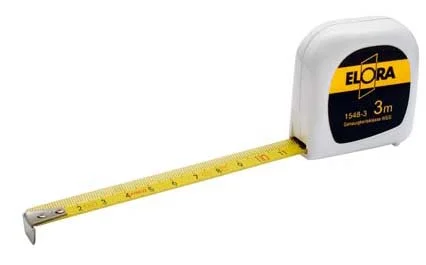 Billig Rollen-Bandmaß, 3 Meter, ELORA-1548-3