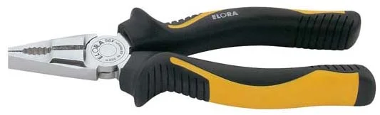 Mega-Angebot Kombinationszange, deutsches Modell mit 2-K-Griffschutzhüllen, ELORA-495BI-205
