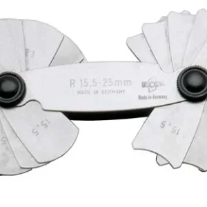 Preiswert Radienlehre, konkav- und konvex, 1,0-7mm, ELORA-8421