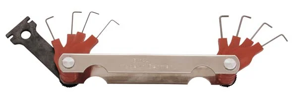 Zündkerzenlehre, 8-teilig 0,40-1,00 mm, ELORA-193-8M Solange Der Vorrat Reicht