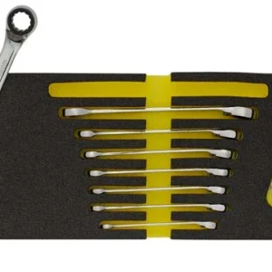 Maulschlüssel mit Ringratsche umschaltbar, 12-teilig, ELORA-OMS-33 Ausverkauf