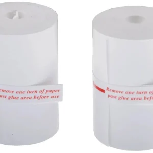 2 Stück Ersatz Papierrollen für Drucker 1518 Schneller Versand