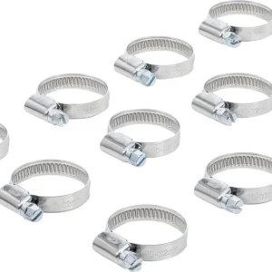 Nur Heute Schlauchklemmen | rostfrei | 20 x 32 mm | 10-tlg.