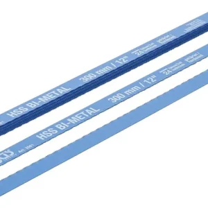 Zertifiziert Metallsägeblätter, 13 mm breit, 300 mm lang, HSS flexibel, 10er Pack