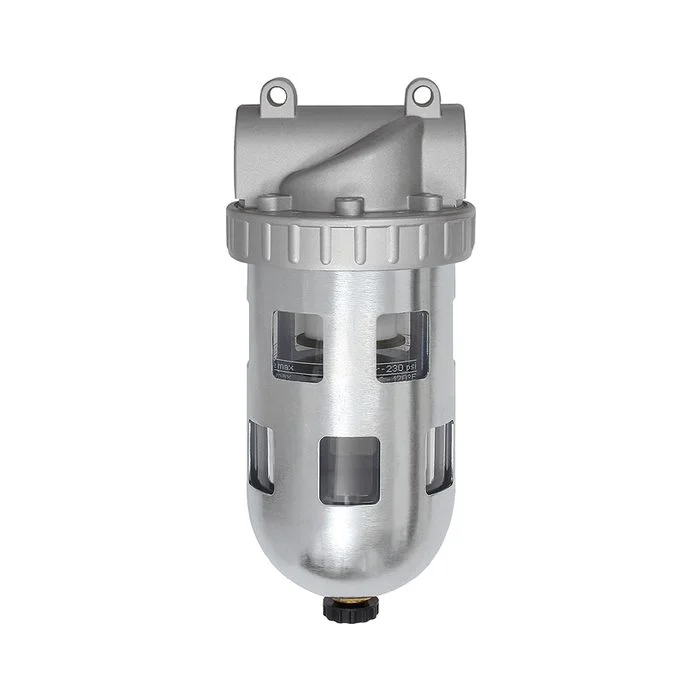 Zertifiziert RIEGLER Filter »Standard«, PC-Behälter und Schutzkorb, 5 µm, BG 3, G 3/4