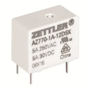 ZETTLER Printrelais, AZ770-1C-24DE, 24V, 1 Wechsler, 30V/DC, THT Kostenfreie Lieferung