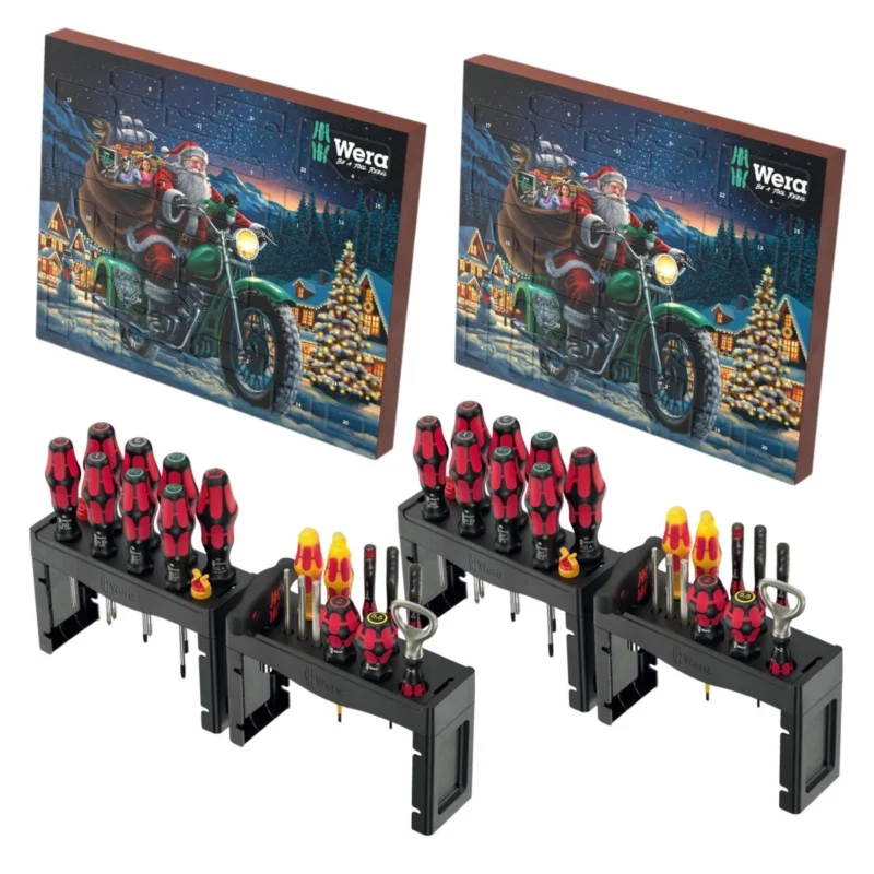 2 x Wera Adventskalender 2025 Tool Rebel Spar-Set Heißes Angebot