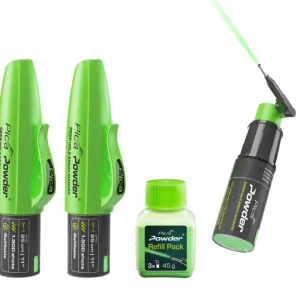 2 x Pica Powder Spraymarker Tieflochsprühmarker mit 360° Sprüharm + Nachfüllpulver Geprüft